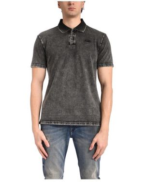 DIESEL Tops ,Grijs ,Katoen T-Rejust-Nc-Den Polo