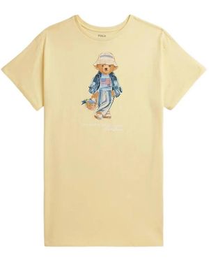 Ralph Lauren Short Dresses - Yellow