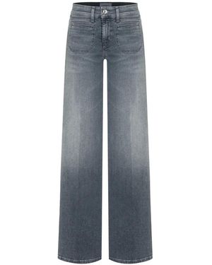 Cambio Wide Jeans - Azul