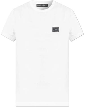Dolce & Gabbana T-Shirts - Blanc