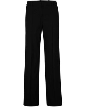 Windsor. Wide pantaloni - Nero