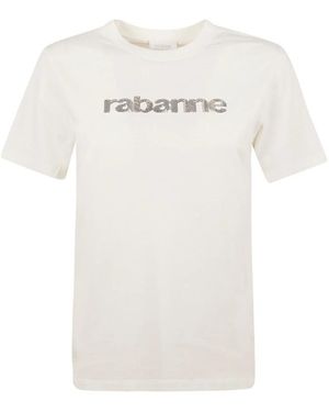 Rabanne T-Shirts - White