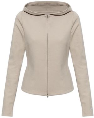 Nike Fitness ,Leer Hooded Sweatshirt - Grijs