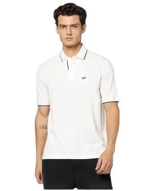 ARMANI EXCHANGE Polo Shirts - Blanco