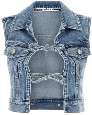 Alexander Wang Vests - Blue
