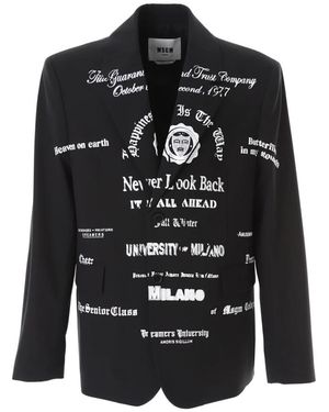 MSGM Jackets - Schwarz