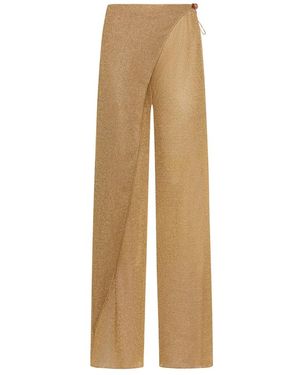 Oséree Lumière Beads Pareo Broek - Naturel