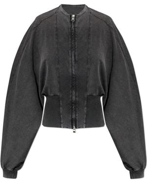KNWLS Hoodies & Sweatvesten ,Grijs ,Katoen Haze Sweatshirt - Zwart