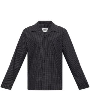 CDLP Nachtkleding ,Bruin ,Katoen Pyjama Top - Blauw