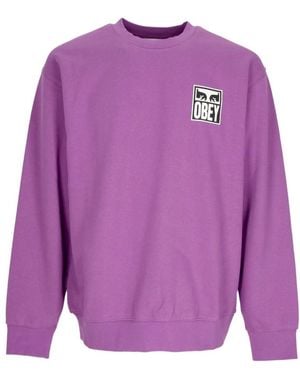 Obey Sweatshirts - Purple