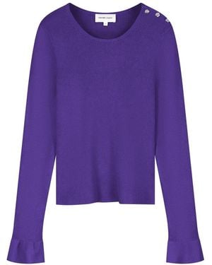 FABIENNE CHAPOT Round-Neck Knitwear - Violet