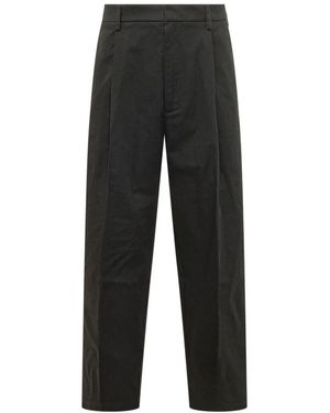 Mordecai Straight Trousers - Nero