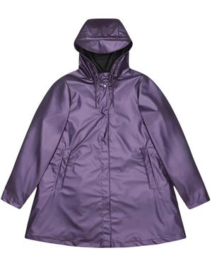 Rains Jassen ,Paars ,A-Line W Jacket W3