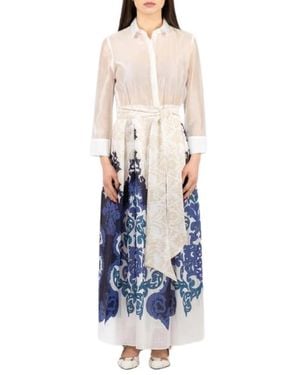 Hanita Shirt Dresses - Blue