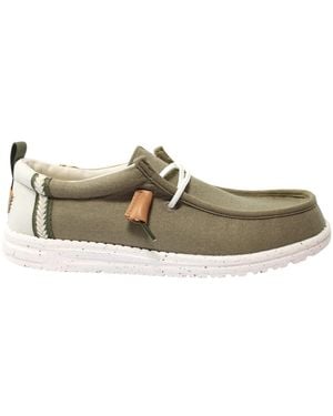 HEYDUDE Laced Shoes - Green
