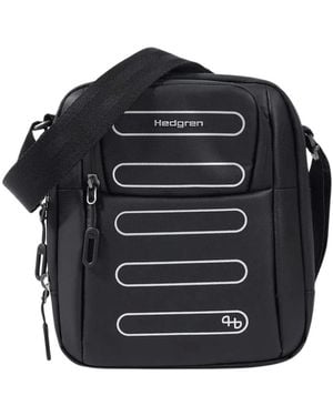 Hedgren Tassen ,Zwart ,Polyester Relax P Vertical Crossbody