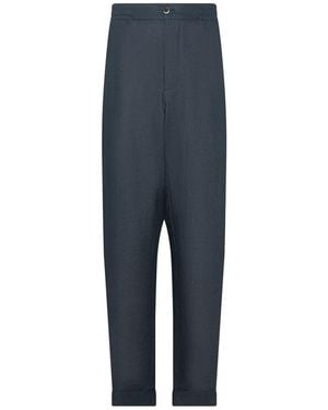 Franzese Collection Cropped Trousers - Blue