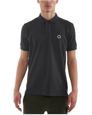 Ma Strum Polo Shirts - Black