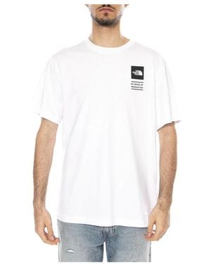 The North Face Fitness ,Wit ,Katoen Icon Cel T-Shirt