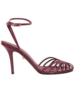 ALEVI Schoenen ,Rood ,Leer Blake 95 Cage Sandalen - Roze