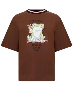 Iceberg T-Shirts - Marrón