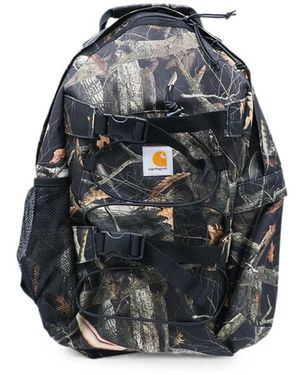 Carhartt Tassen ,Bruin ,Polyester Kickflip Rugzak - Zwart