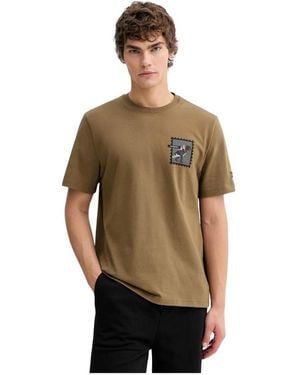 Iceberg Stamp-Patch T-Shirt - Groen