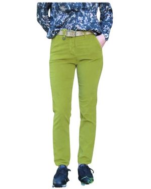 Aeronautica Militare Straight Trousers - Green