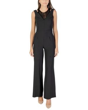 Rinascimento Schwarzer Ärmelloser Jumpsuit Herbst/Winter Stil