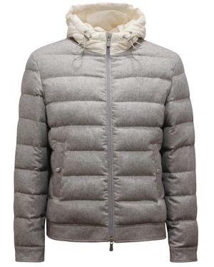 Eleventy Down Jackets - Grey