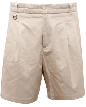 Paolo Pecora Casual Shorts - Natural