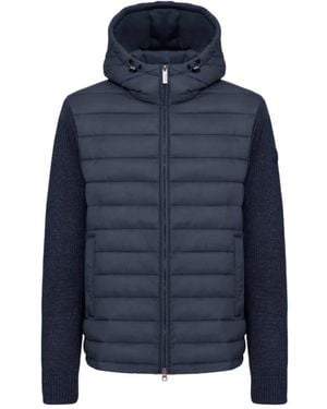 Colmar Blaue Gesteppte Windbreaker Jacke Aw25