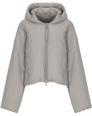 Canada Goose Jassen ,Grijs ,Leer Elba Jacket