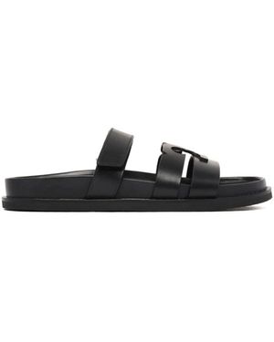 Tory Burch Sliders - Black
