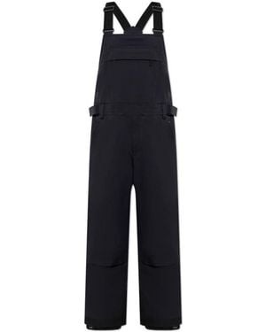 Moncler Fitness ,Zwart ,Leer High Performance Bib Pants