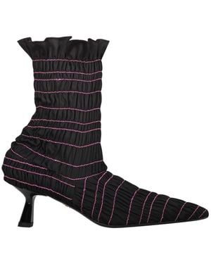 AMY CROOKES Heeled Boots - Noir