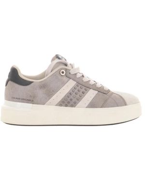 Colmar Schoenen ,Leer Studded Sneakers - Naturel