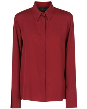 FEDERICA TOSI Overhemden ,Rood ,Klassiek Shirt