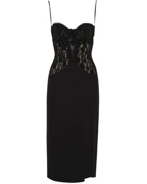 Aniye By Tahlia Lange Bustier Jurk - Zwart