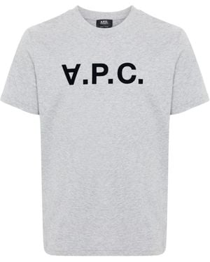 A.P.C. T-Shirts - Grey