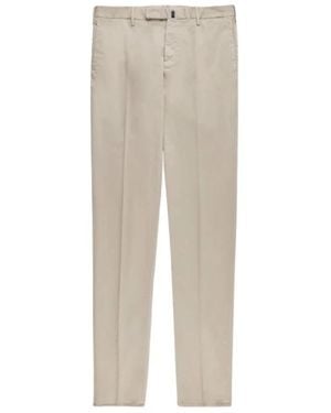 Incotex Slim Fit Chino Broek - Naturel