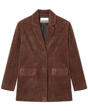 Ganni Blazers - Brown