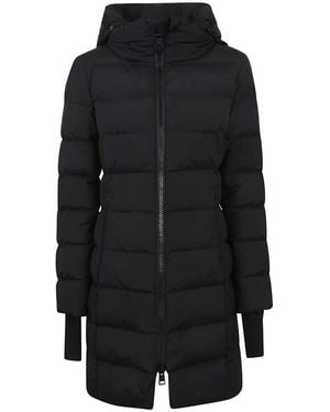 Herno Zwarte Jas Voor Vrouwen Aw24