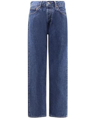 RE/DONE Straight Jeans - Blu