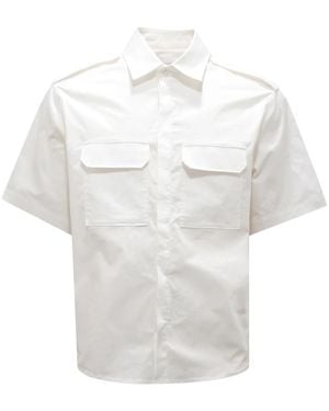 Neil Barrett Short Sleeve Shirts - White