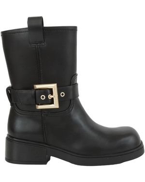 ARMANI EXCHANGE Ankle Boots - Black
