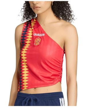adidas Fitness ,Rood ,Sleeveless Training Tops