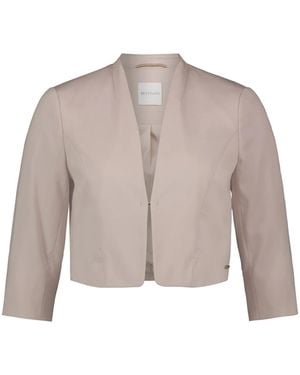 BETTY&CO Bolero-Jacke - Grau