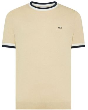Sun 68 T-Shirts - Natural