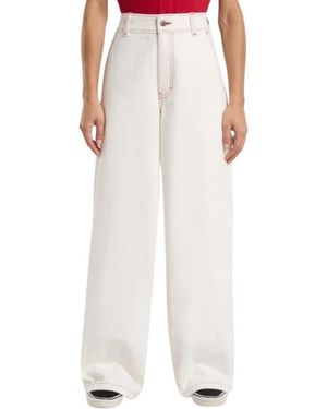 Dickies Wide Jeans - Blanco